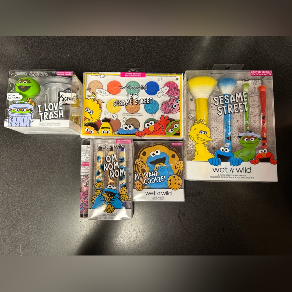 Wet N Wild Limited Edition Sesame Street Set